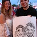 Caricature by Bernie of a Couple